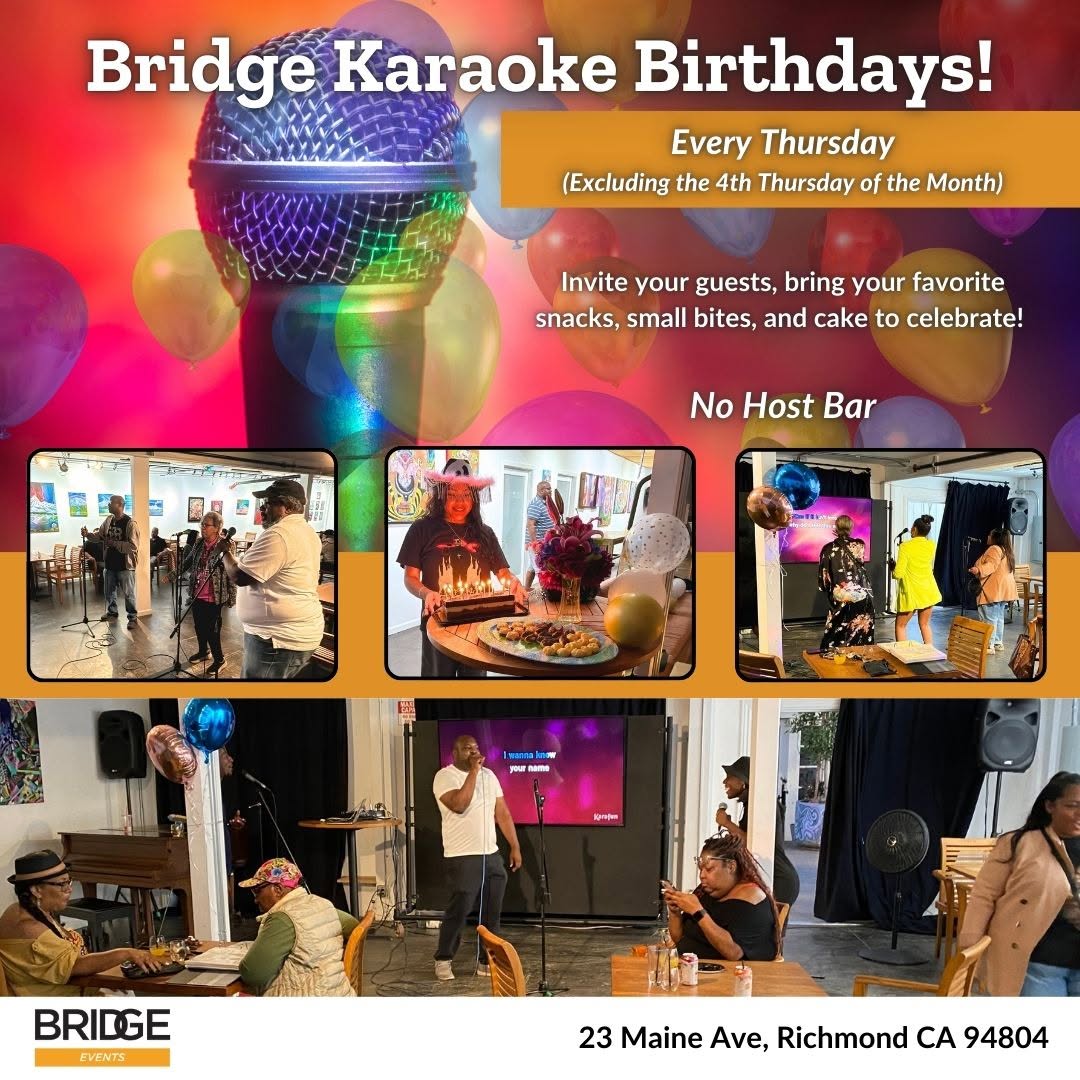 Birthday karaoke event at Bridge