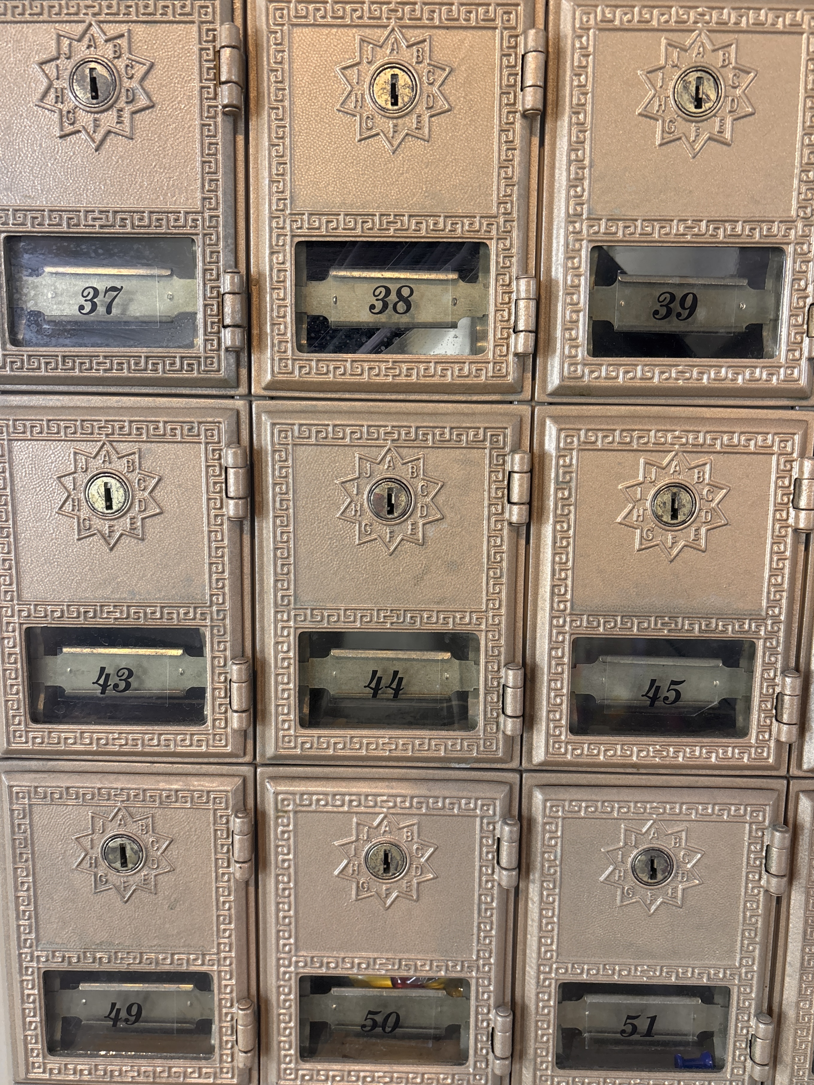 Mailbox detail
